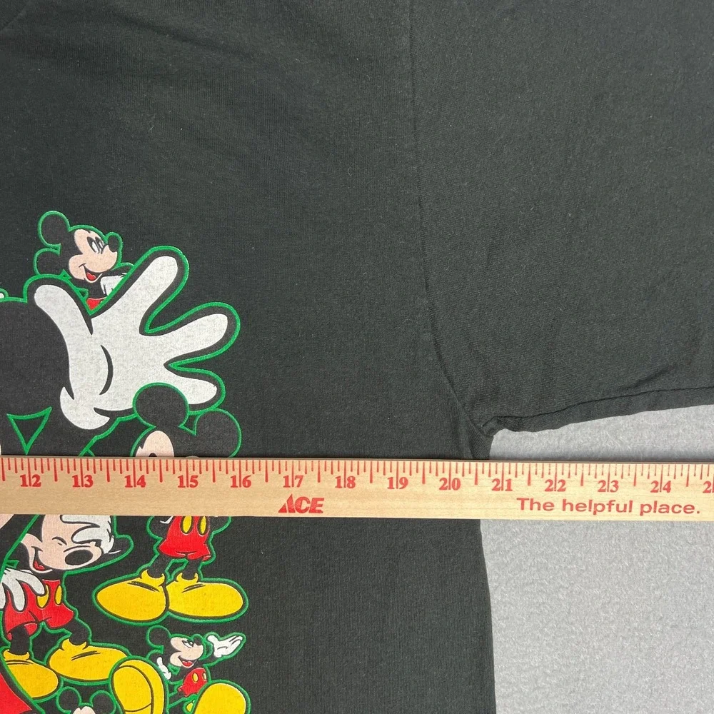 VTG Mickey Mouse T Shirt Fits Medium 1990s Mickey Unlimited Waving Graphic USA